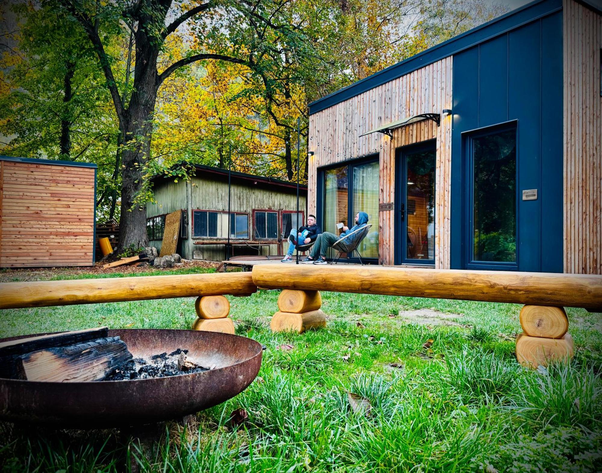 Tiny House Baraczek Brno-Jundrov, Ulice Veslarska Lägenhet Exteriör bild